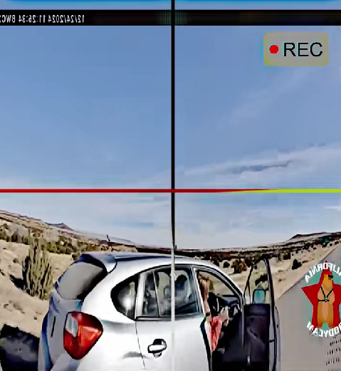 Desert Mystery: Dashcam Captures Terrifying Moment After Strange Roadside Encounter