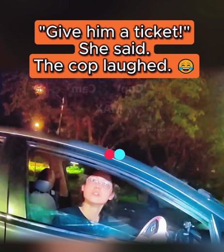 “Give Him a Ticket!” She Said. The Cop Laughed — And What Happened Next Shocked Everyone
