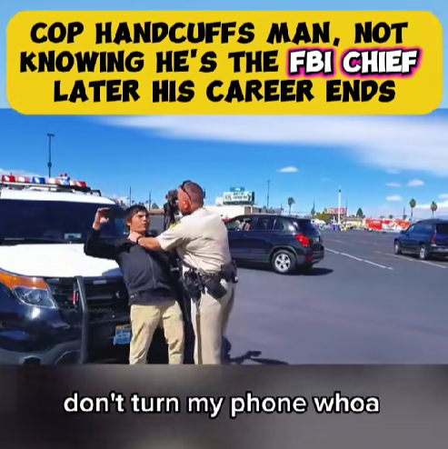 “Officer Detains Man in Parking Lot — Moments Later Learns He’s a High-Ranking Federal Official, and Everything Unravels”