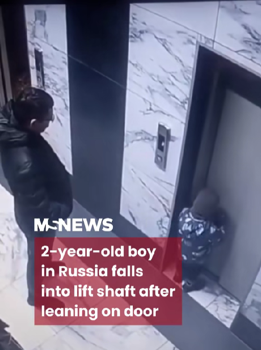“Security Footage Captures Terrifying Moment as Toddler Falls Through Faulty Elevator Door — What Happens Next Stuns Everyone”