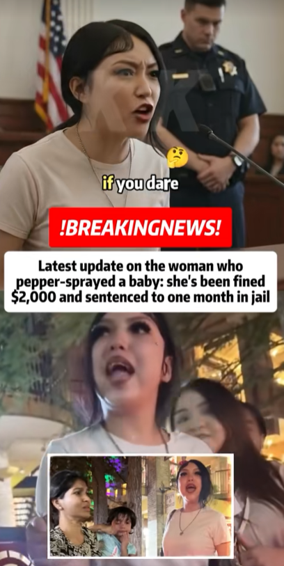 “Viral Courtroom Video Sparks Outrage as Woman at Center of Pepper-Spray Incident Faces Sentence — Here’s What Social Media Is Claiming”