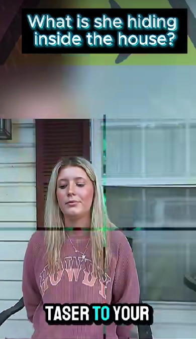 “Neighbors Stunned After Strange Visit: What Was This Woman Really Hiding Inside the House?”