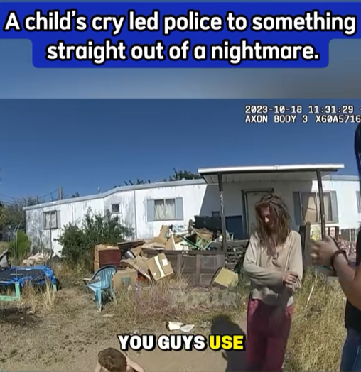 “Bodycam Footage Reveals Haunting Scene After Officers Follow a Child’s Cry to a Remote Property”