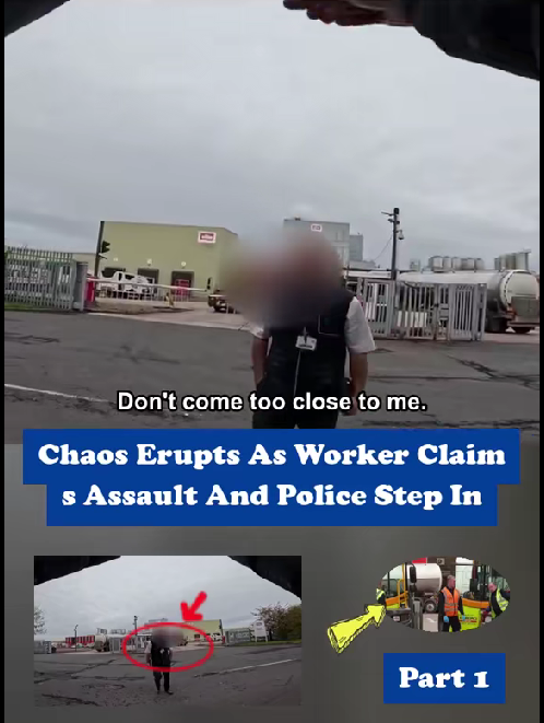 “Bodycam Part 1: Workplace Dispute Explodes After Worker Claims Assault — Officers Rush to Calm the Situation”