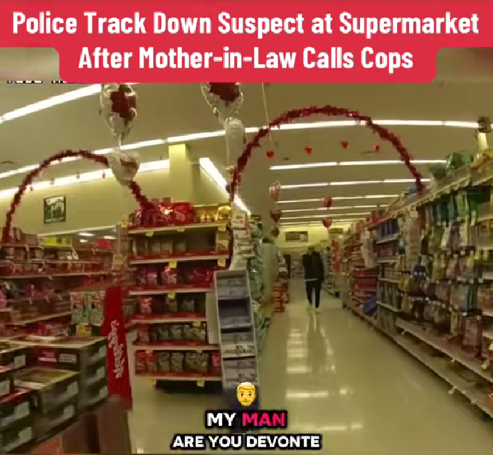 “Bodycam Footage: Police Confront Man in Grocery Aisle After Unexpected Call From His Mother-in-Law”