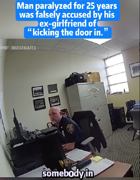 “Paralyzed Man Wrongly Accused — Shocking Claim Exposed After 25 Years in a Wheelchair!”