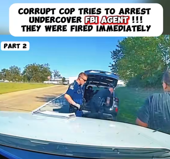 “Cop Tries Arresting Undercover FBI Agent — What Happened Next Cost Him His Badge!”