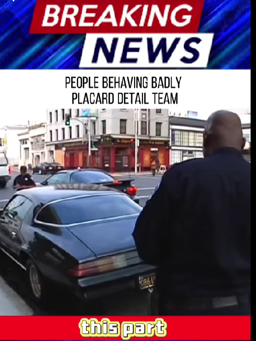 “Parking Scam EXPOSED! Officers Catch Drivers Using Fake Placards — What Happens Next Shocks Everyone!”