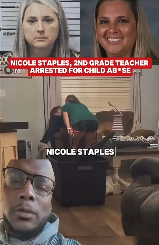 “Shocking Footage Exposes 2nd Grade Teacher — Nicole Staples Arrested After Disturbing Video Surfaces”