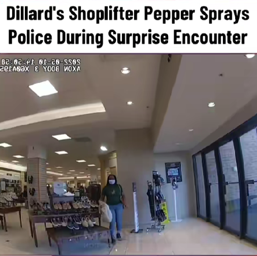 “Shoplifter Turns Violent at Dillard’s — Shocks Police With Unexpected Attack ”