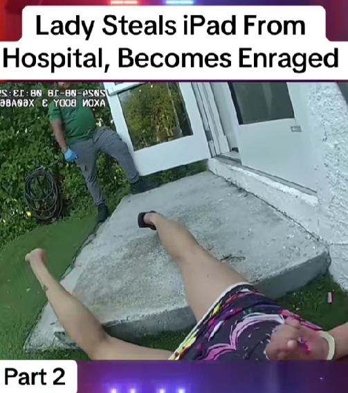 “Woman Accused of Stealing iPad From Hospital SNAPS — What Happens Next Is Wild ”