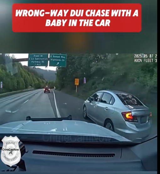“Police Stunned After Wrong-Way Driver Leads Chase With a Baby in the Backseat ”