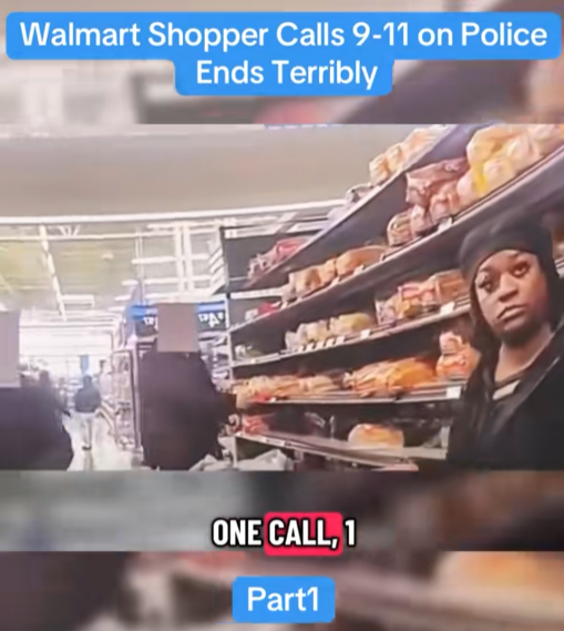 Walmart Shopper Calls 9-1-1 on Police — What Unfolds Inside the Store Leaves Everyone Stunned