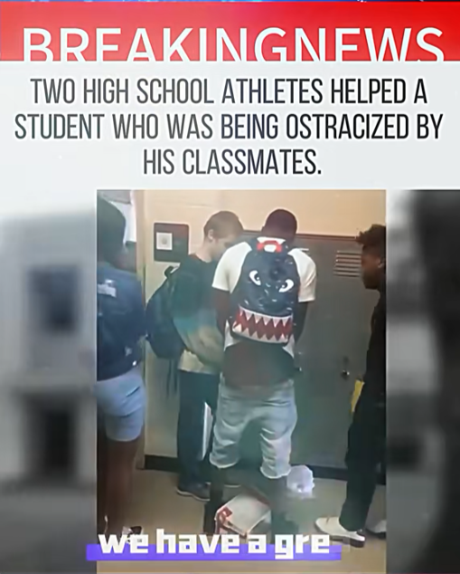 BREAKING NEWS: Two High School Athletes Step In for Ostracized Student — What They Did Next Changed Everything