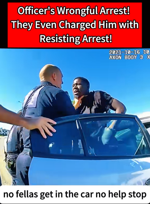 Officer’s Wrongful Arr*st Sparks Outrage After Man Is Also Charged With “Resisting”