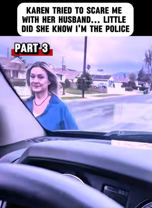 “She Tried to Intimidate Me With Her Husband — Not Knowing I Was Police”: Confrontation Takes an Unexpected Turn