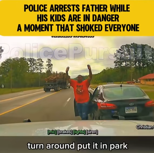 POLICE ARREST FATHER WHILE HIS KIDS ARE IN D*ANGER — THE TRAFFIC STOP THAT LEFT VIEWERS STUNNED