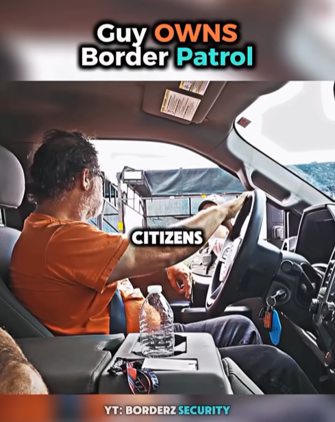 “Guy Owns Border Patrol”: Viral Clip Sparks Debate Over Citizens’ Rights at Immigration Checkpoints