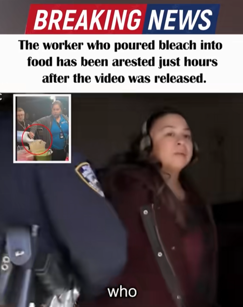 Bleach-Pouring City Worker Arrested Within Hours — Video Exposure Triggers Swift Police Action
