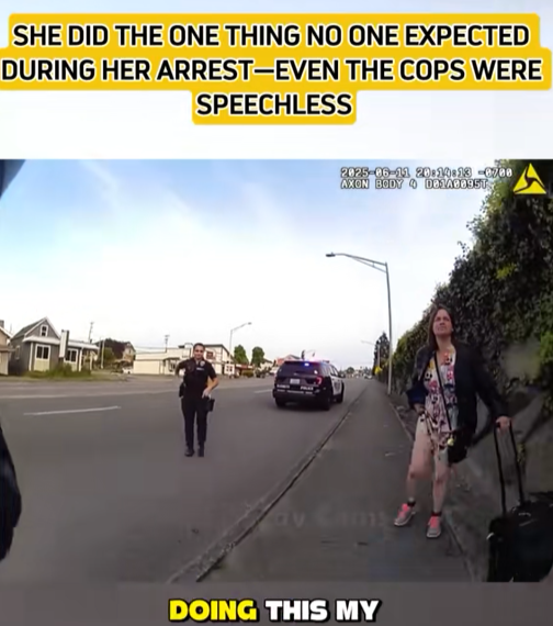 She Did the One Thing No One Expected During Her Arr*st — Even Officers Were Left Speechless