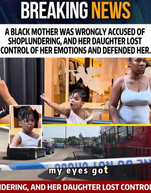 Young Girl Loses Control After Her Mother Is Wrongly Accused of Sh*plifting — A Moment That Left Everyone Stunned