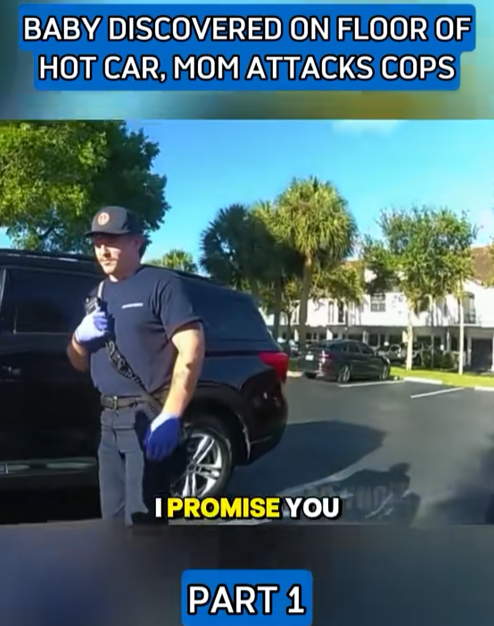 Baby Found on the Floor of a Scorching Car — What Happened Next Left Officers and Bystanders in Shock