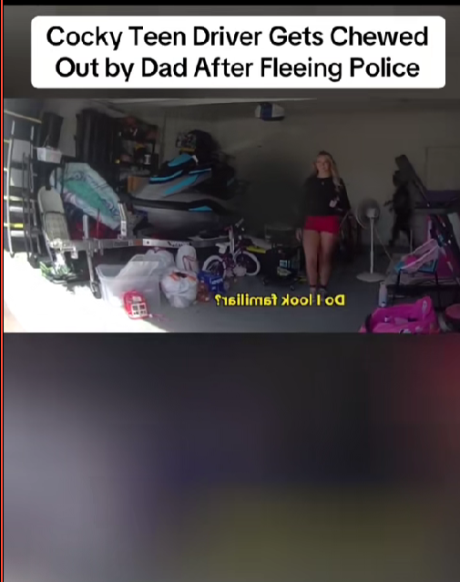 “Cocky Teen Flees Police — Dad’s Brutal Reality Check Leaves Him Sp*echless ”