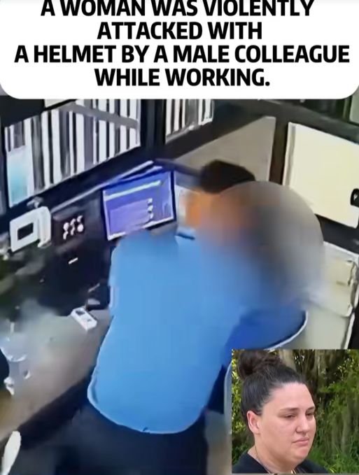 Horrifying Workplace Attack Caught on Camera — One Moment Turned a Normal Shift Into a N*ghtmare