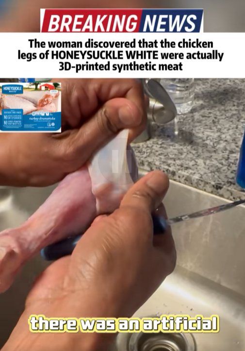 She Bought Chicken Legs for Dinner — Then Peeled One and Discovered Something Terrifying