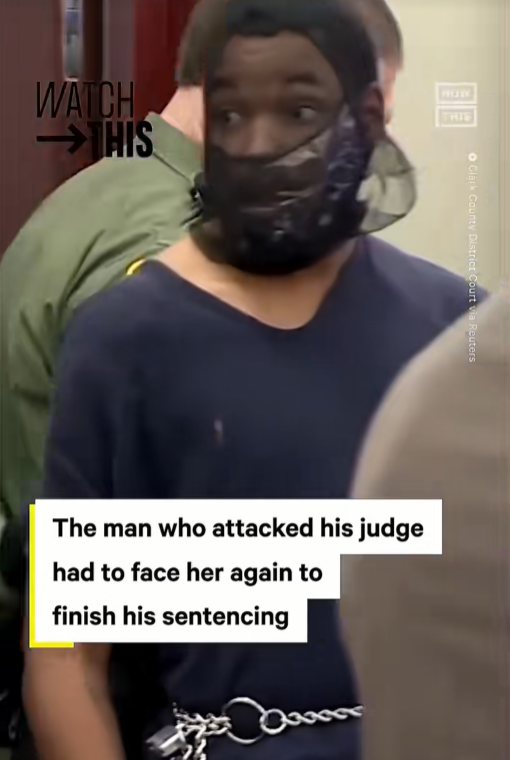 Man Who Attacked His Judge Is Forced to Face Her Again to Finish Sentencing