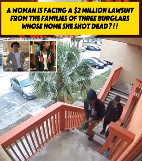 Woman Sued for $2 Million After Shting Three Alleged Burglars Inside Her Own Home**