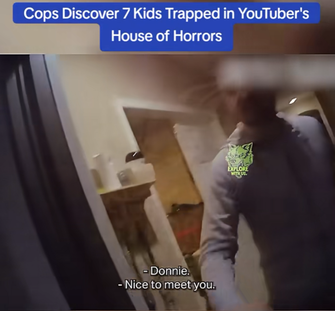 Cops Discover 7 Kids Trapped Inside YouTuber’s “House of Horrors” — What Officers Found Shocked Everyone