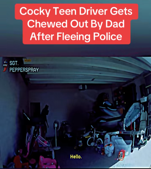 Cocky Teen Tries to Outsmart Police — Dad’s Reaction Leaves Everyone Speechless