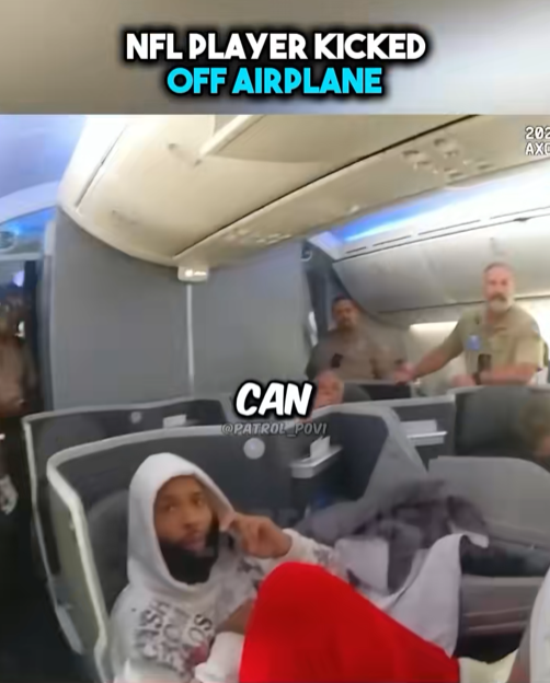 NFL Star Kicked Off Plane Mid-Flight — Passengers Stunned as Authorities Step In