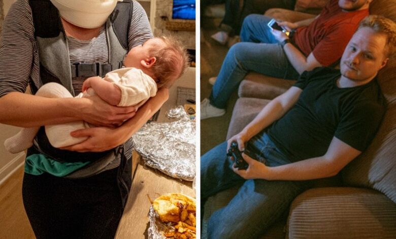 My Husband Forced Me to Host His Guys Night While I Was in a Neck Brace – Then His Mother Walked In!