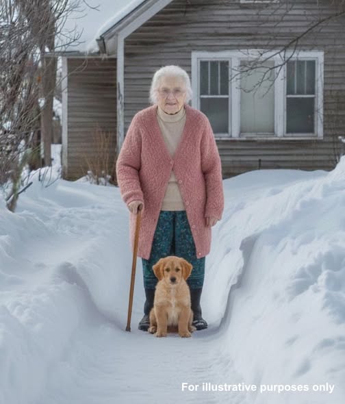 I Helped My Elderly Neighbor Shovel Snow Every Morning, Then a Threatening Note With Her Name Appeared on My Door!