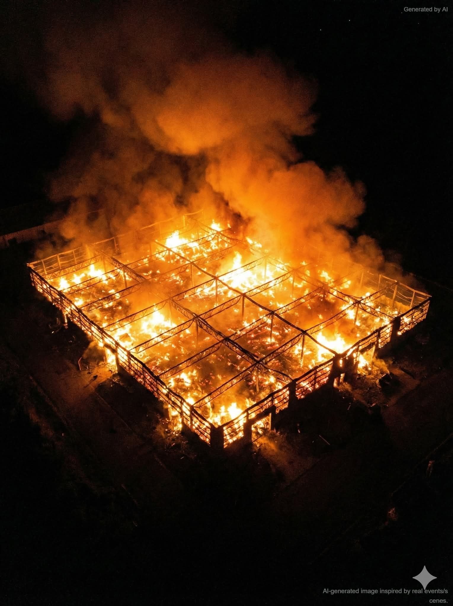 BREAKING! At least 300 homes estimated damaged or destroyed after large fire! See now