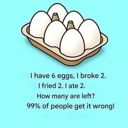 The 6-egg riddle that baffles 99% of people! Solved in the first