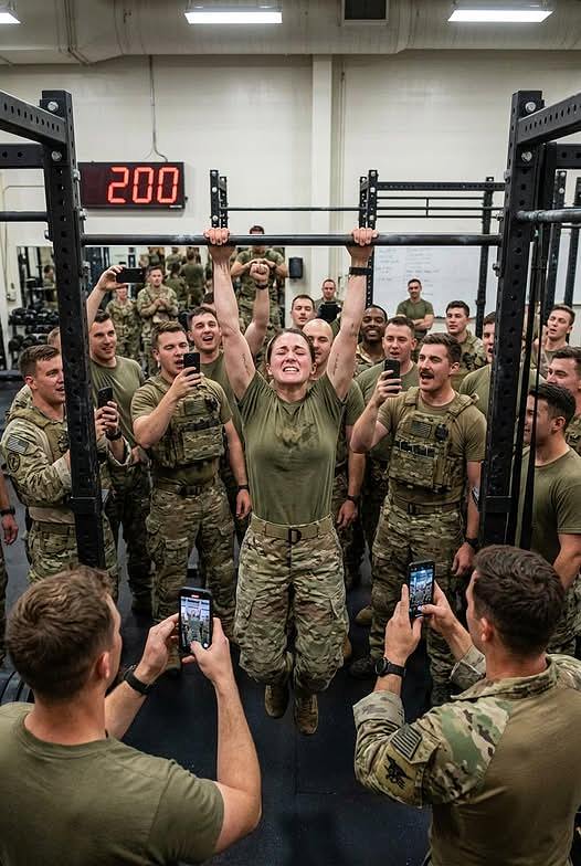 Mind if I try? The Navy SEALs laughed at her, but she went on to break their record, leaving everyone completely stunned