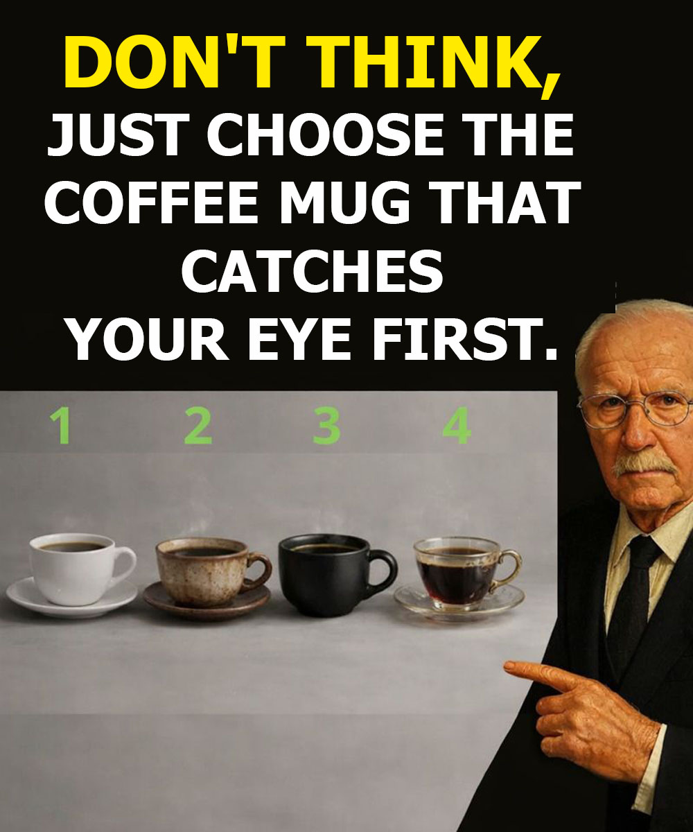 Choose a coffee cup! A psychological test of your inner world