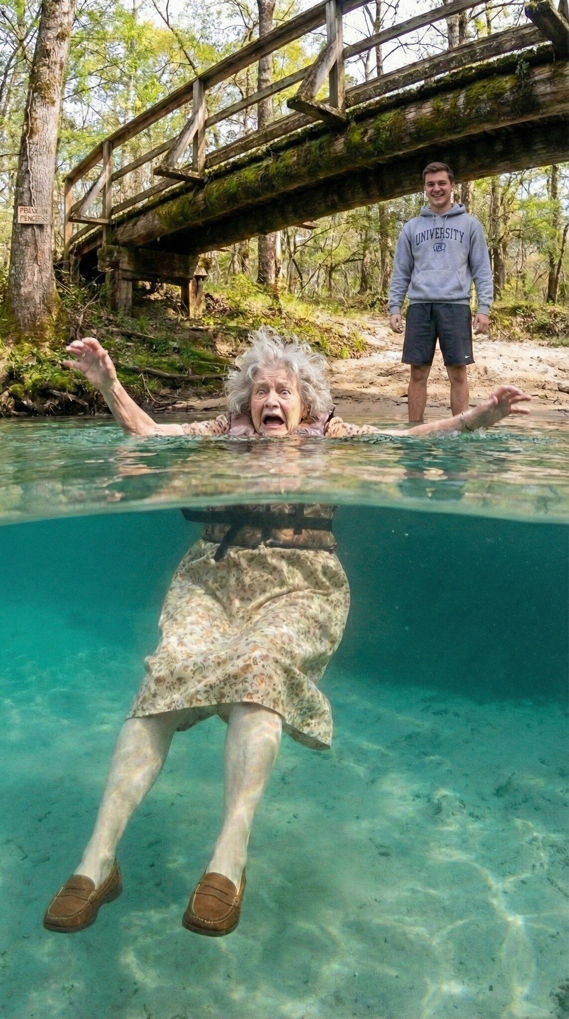 When he went to the bank, the teller handed him a note that ruined his life!