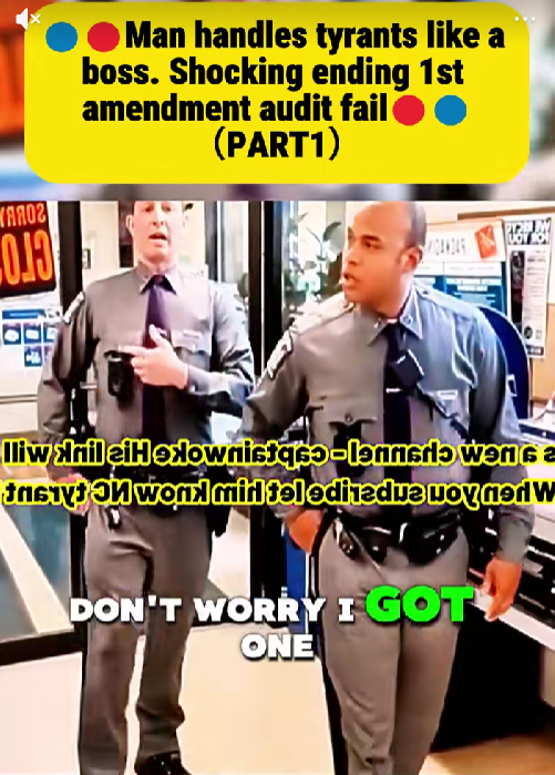 “Man Stands His Ground Like a Boss — What Happens Next Leaves Officers Speechless in 1st Amendment Audit (PART 1)”