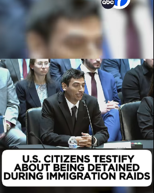 “U.S. Citizens Detained in Immigration Raids — What They Told Lawmakers Left the Room Silent”