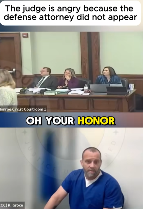 “Judge Loses Patience When Defense Attorney Doesn’t Show — The Defendant’s Response Shocks the Court”