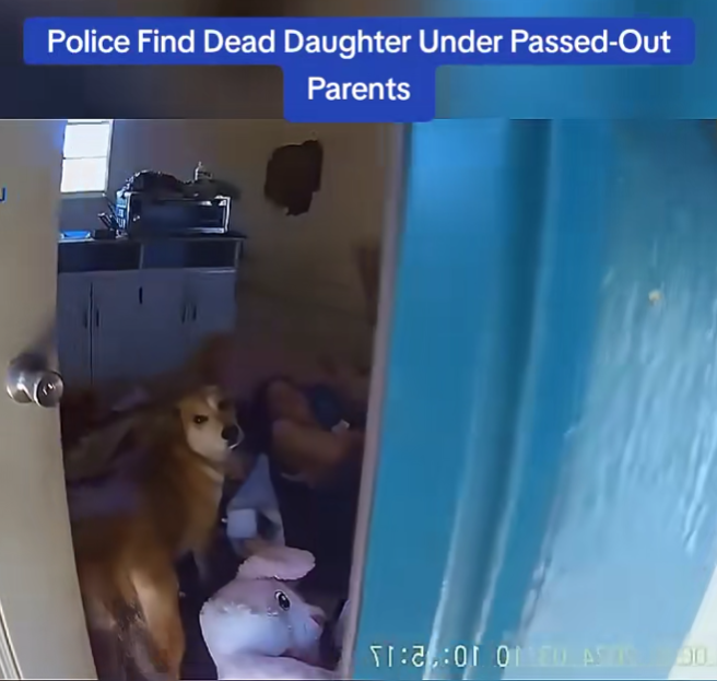 “Police Open the Door and Freeze — What They Found Under Passed-Out Parents Is Unimaginable”