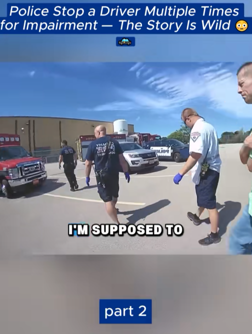 “Police Stop the Same Driver Again — What They Discover in Part 2 Leaves Everyone Confused”