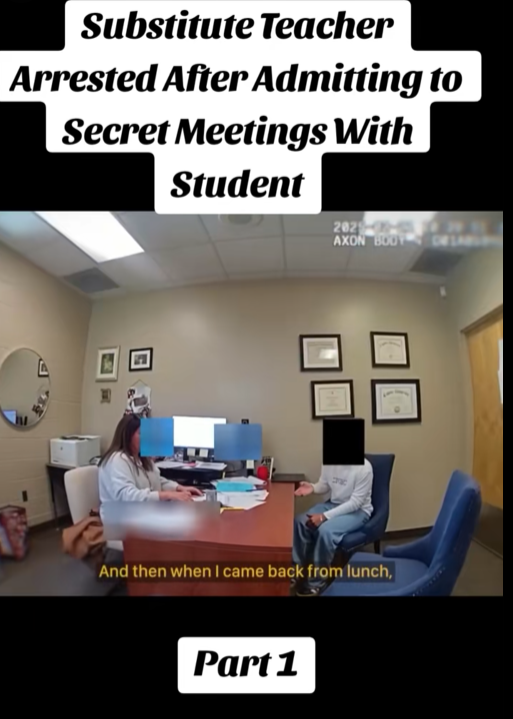 “Substitute Teacher Confesses to Secret Meetings — What Investigators Hear Next Leads to an Arrest (PART 1)”