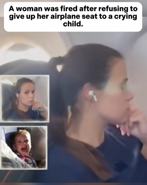 “She Refused to Give Up Her Airplane Seat to a Crying Child — Then Lost Her J*b”