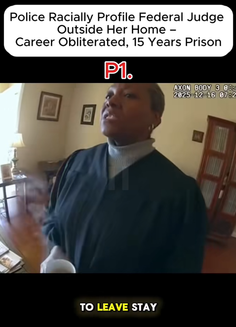 “Cps Profile Federal Jdge Outside Her Own Home — One Stop Ends a Career Forever”