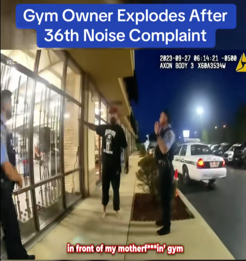 “Gym Owner Snaps After 36th Noise Complaint — Cops Called Again”